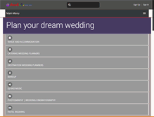 Tablet Screenshot of myshaadiwale.com